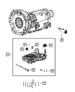 R8261622AD - 845RE; 8-Speed; Automatic Transmission: Transmission Valve Body &amp; Control Unit, Remanufactured for Dodge: Durango | Jeep: Grand Cherokee Image