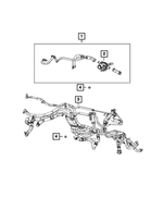 68237801AA - Cooling: Coolant 2 Way Valve for Mopar Image