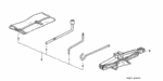 89101SW5003 - Interior/Bumper: BAG, TOOL for Honda Image