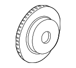 45251S5DA10 - : Disc Brake Rotor Front for Honda: Civic Image