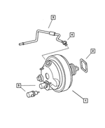5135424AA - Brakes: Power Brake Booster for Mopar Image