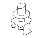 8217986Z00 - : Release Cable Retainer for Suzuki Image