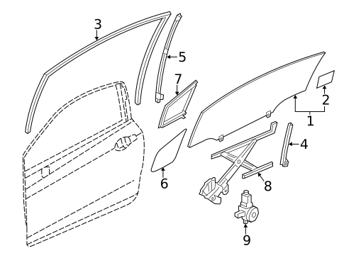 Front Door for 2014 Honda Civic #0