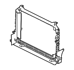 T4A13650 - Cooling System: Frame for Jaguar: F-Pace Image