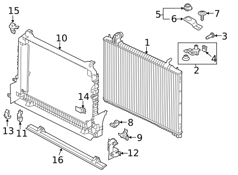 Radiators, Coolers & Related Components for 2020 Jaguar F-Pace #0