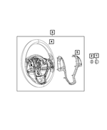 6510584AA - Steering: Nut for Mopar Image