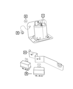 6035723 - Electrical: Hex Nut And Washer for Mopar Image