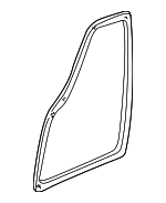HNC5301AC - Body: Weatherstrip for Jaguar Image