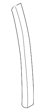 GNA2073AE - Body: Window Molding for Jaguar Image