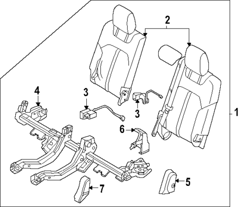 Third Row Seats for 2024 Mazda CX-90 #1