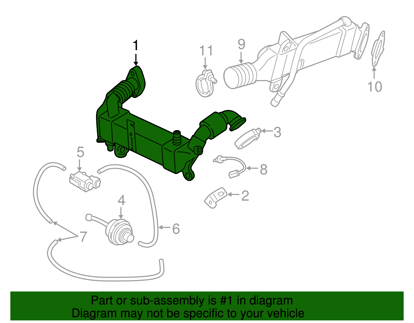 11718576450 - 2009-2013 BMW Inter-Cooler (11-71-8-576-450