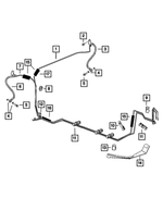 4854454AL - : Brake Hose, Right Rear for Mopar Image