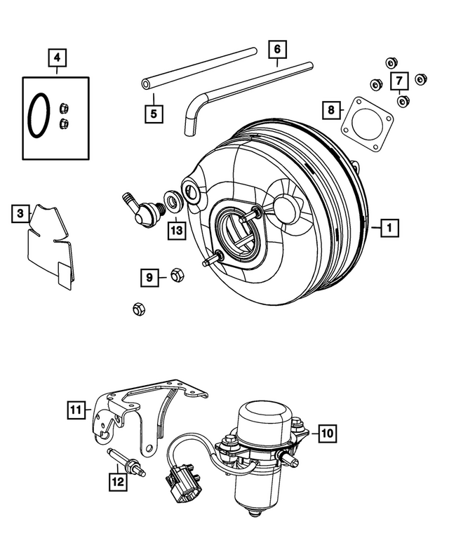 4721496AD - Brakes: Heat Shield for Mopar Image