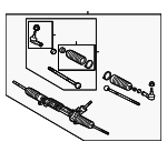 LR080151 - : Steering Gear for Land-Rover Image