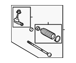 LR010667 - : Tie Rod Assembly for Land-Rover Image
