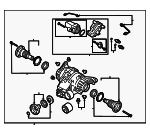 BX500043C - Suspension: Differential Assembly for Audi Image