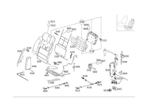 Left Seat for 2012 Mercedes-Benz S400 #0