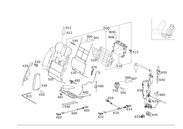2219100939 - Special Equipment: Trim for Mercedes-Benz: S350, S400, S550, S600, S63 AMG Image image
