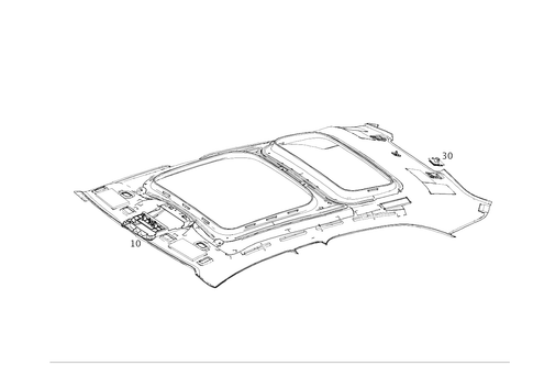 Headliner for 2021 Mercedes-Benz A 35 AMG&reg; #0