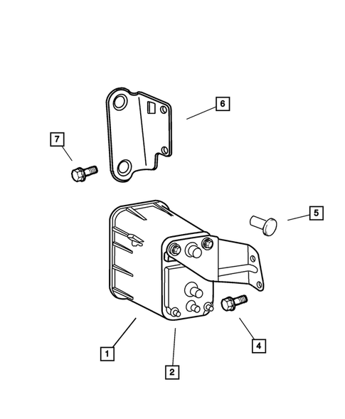 Vacuum Canister for 2001 Jeep Grand Cherokee #0