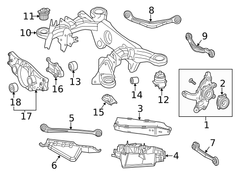 Brackets, Flanges & Hangers for 2020 Mercedes-Benz S65 AMG #0
