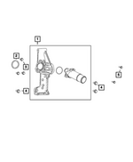 68444751AA - : Hex Flange Head Bolt, Right Front for Mopar Image