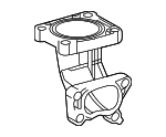 17030F0010 - Cooling System: Air Inlet Tube for Lexus Image