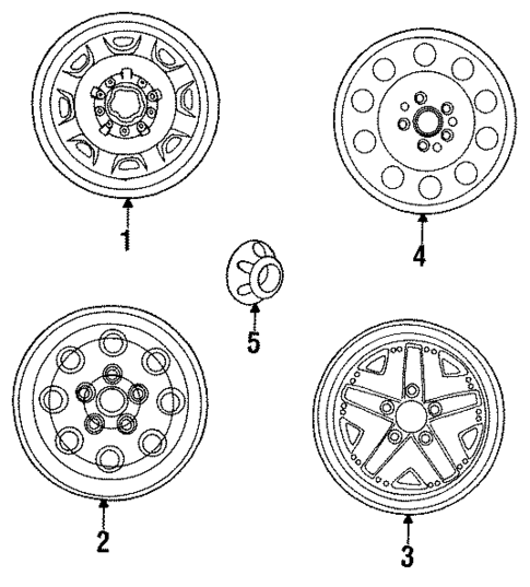 Covers & Trim for 1988 Ford Ranger #0
