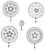 E3TZ1015E - Suspension: Wheel for Ford: Ranger Image