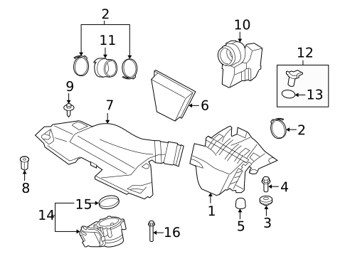 Air Inlet for 2011 BMW Z4 #1