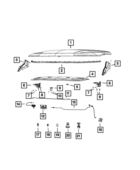 Hood and Hood Release for 2018 Jeep Compass #0