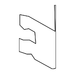 K52Y42435 - : Fuel Door Retainer for Kia Image