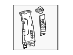 6241002240C0 - : Upper Center Pillar Trim for Toyota: Corolla Image