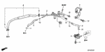 16725PNA003 - Engine: CLAMP A, FUEL HOSE for Acura Image