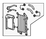 3292060191 - : Cooler Assembly for Toyota: Land Cruiser Image