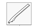 85820GG100GYT - Body: Windshield Pillar Trim for Kia Image