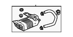 7774050190 - Emission System: Vapor Canister for Lexus: LS500, LS500h Image