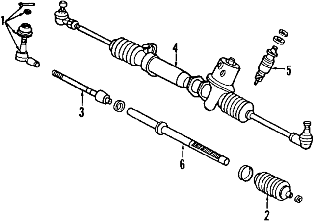 MB912519 - Steering: Outer Tie Rod for Mopar Image