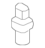 5Q0959126B - HVAC: Pressure Sensor for Volkswagen: Arteon, Atlas, Atlas Cross Sport, e-Golf, Golf, Golf Alltrack, Golf R, Golf SportWagen, GTI, ID. Buzz, ID.4, Jetta, Taos, Tiguan, Touareg Image