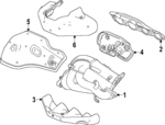 12728231 - : Exhaust Manifold for GM Image