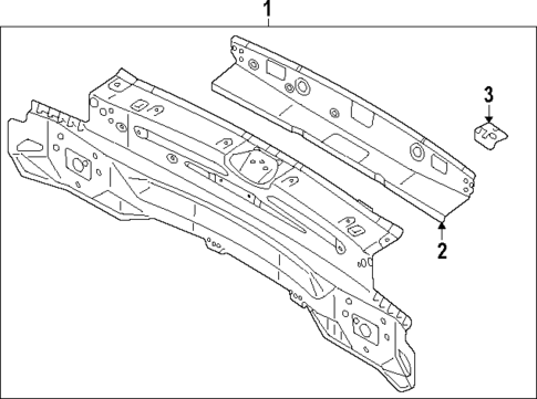 Rear Body for 2023 Mitsubishi Outlander PHEV #0