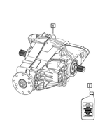68403538AB - Differential and Drive Line: Rear Complete Axle Assembly for Mopar Image