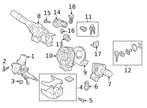 Anti-Theft Components for 2017 Subaru BRZ #0