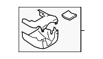 34341CA050VH - Steering: Column Cover for Subaru: BRZ Image