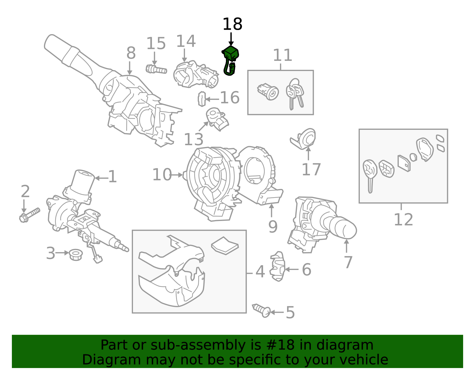 2013-2025 Subaru BRZ Interlock Solenoid 35173CA002 | Subaru Parts