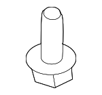 90148S6A013 - Body: Map Lamp Bolt for Honda: CR-Z, Element, Fit Image