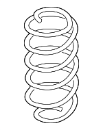 4131175K01 - Suspension: Coil Spring for Suzuki Image