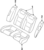 MR726029 - Body: Seat Back for Mopar Image