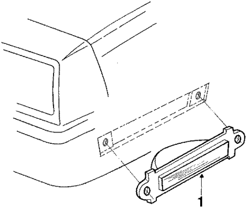 Side Marker Lamps for 1987 Chevrolet Cavalier #0
