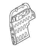 95986221 - Body: Seat Back Frame for Chevrolet: Aveo, Aveo5 | Pontiac: G3 Image